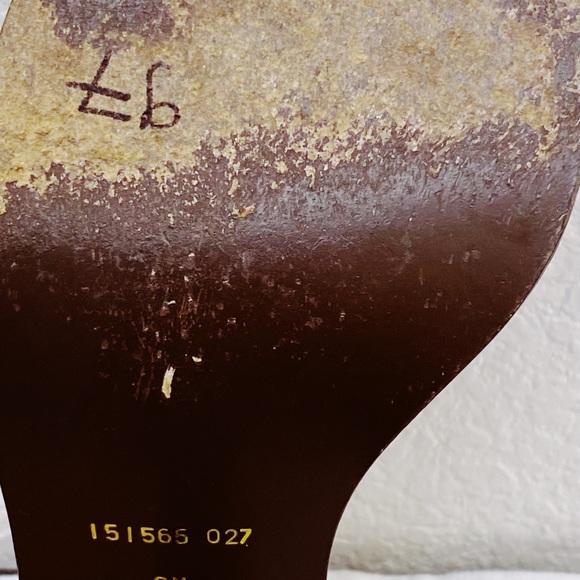 Colin Stuart Leather Square-Toe Strappy Sandal, 9 - Picture 8 of 8